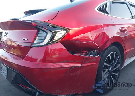 2020 Hyundai Sonata Sel Plus z USA, uszkodzony, nr VIN 5NPEJ4J21LH012742